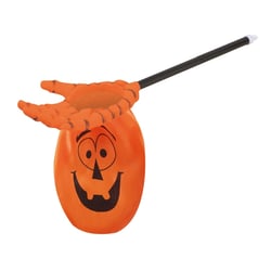 Sac main à bonbons - citrouille - orange, noir - 59cm