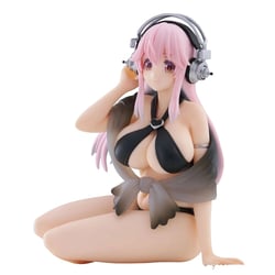 Super Sonico - Figurine Sonico Noodle Stopper Figure Black Color