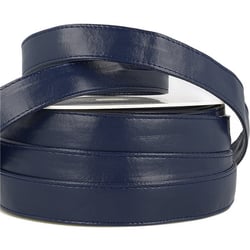 Bobine 10m Sangle simili cuir bleu marine 25mm