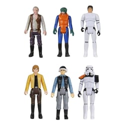 Star Wars Episode IV Retro Collection - Pack 6 figurines Star Wars Episode IV Retro Collection 10 cm - Hasbro