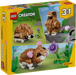 LEGO Creator - L'adorable hamster et la fleur - 31376