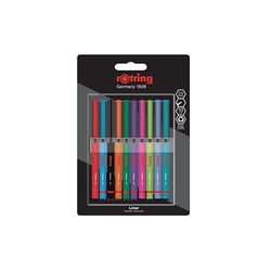 Rotring Fineliner, largeur de tracé: 0,4 mm, blister de 10