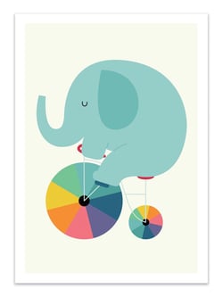 Affiche 50 x 70 cm -  Beautiful Ride - Andy Westface