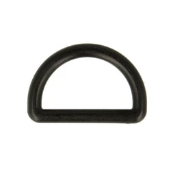 Anneaux en D pour Sangle / bandoulière sac 32mm noir