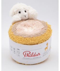 Pelote pour couverture PHIL DOUDOU - 200GR - Phildar Girafe Jaune