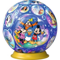 Puzzleball disney : mickey minnie stitch elsa pocahontas 73 pièces - puzzle - 111671 - RAVENSBURGER