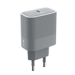 Force Power Chargeur Secteur USB-C 45W PD Haute Performance Éco-Recyclé Gris