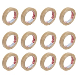 12 rubans adhésifs transparents Tesa 66m x 12 mm