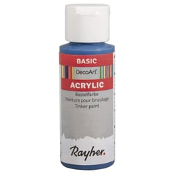 Peinture Acrylic, flacon 59 ml, bleu pur