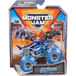 Monster jam megalodon 1/64 serie 40 - vehicule miniature metal - spin master