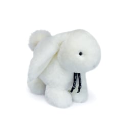 Lapin Merlin 25 cm – Blanc - Maïlou Tradition