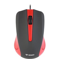 Souris - YENKEE - YMS 1015RD - Filaire - 3 boutons - 1000 DPI - Surface caoutchoutée