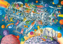 Puzzle 1000 pièces - Aliens Welcome - Heye