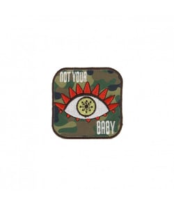 Ecussons Thermocollant Militaire 5 X 6 cm - Mediac Not Your baby vert