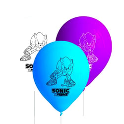 8 Ballons Sonic Prime