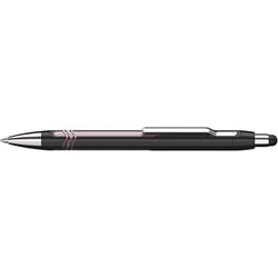 Stylo à bille - Rose/Noir - Encre Bleue - Avec stylet tactile pour tablettes smartphone - Schneider - Epsilon Touch