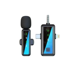 Microphone Sans Fil Lavalier 3 En 1 Pour Sports Et Diffusion Extérieure YONIS