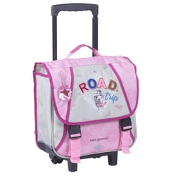 Cartable à roulettes TEO JASMIN 38 CM Racing