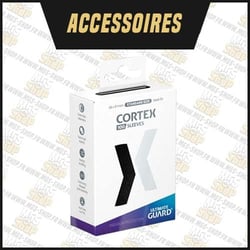 Ultimate Guard - Pack 100 pochettes Cortex Sleeves taille standard Noir