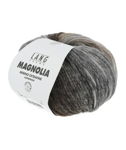 Fil à tricoter en laine mérinos MAGNOLIA - 100gr - Lang Yarns - Effet dégradé vivant 0004 Multicolore