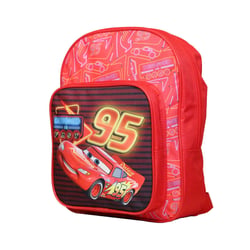Sac à dos 31 cm avec poche Disney Cars Voiture Flash McQueen Rouge - BAGTROTTER