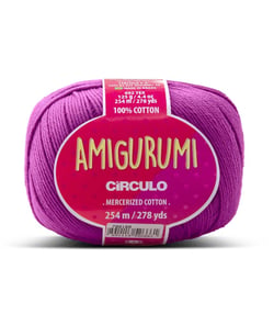 Circulo Amigurumi 125g – Le Fil Parfait pour Vos Créations au Crochet 6614 Violet