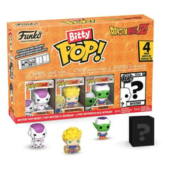 Dragon Ball - Pack 4 figurines Bitty POP! Dragon Ball 2,5 cm - Funko