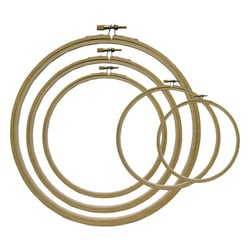 Cercle à broder en bois