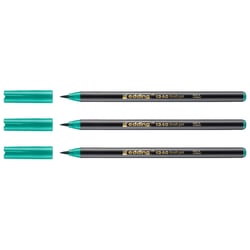 Lot de 3 feutres de calligraphie pointe pinceau 1-3 mm - EDDING - Vert - 1340