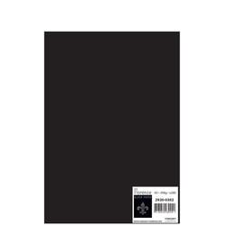 Papier cartonné - Florence - 200 feuilles - Noir - A5 - 300 g/m²