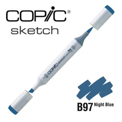 Copic - Marqueur à l'alcool Copic Sketch B97 Night Blue
