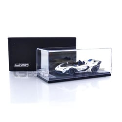 Voiture miniature de collection - LOOKSMART - LAMBORGHINI SC20 - Échelle 1/43 - Blanc/Bleu - 2021