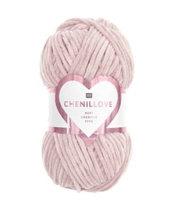 Découvrez le Confort et la Douceur de la Pelote Velours Creative Chenillove 100GR de Rico Design 05 Rose