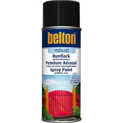 Spray de peinture Belton Robust RAL 9005 Noir satiné 400ml