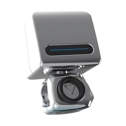 Mob - Astro Speaker - Petit Speaker Portable - Haut Parleur Puissant - Design Fun et Original - Argent