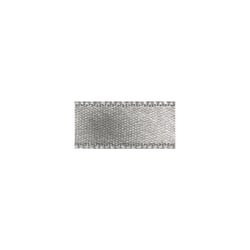 Ruban de satin, 3 mm, rouleau 10 m, argent