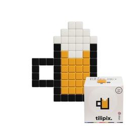 Kit mosaïque DIY pixel art - Pinte de bière - Mini