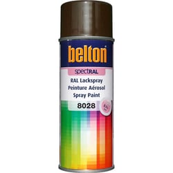 Spray de peinture Belton Spectral RAL8028 brun terre 400ml
