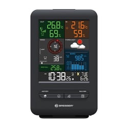 BRESSER Station météo 5-en-1 Beaufort avec écran couleur 7002525