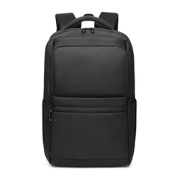 Sac À Dos Ordinateur Multifonctionnel Bleu Foncé Imperméable 15.6 Pouces Noir YONIS