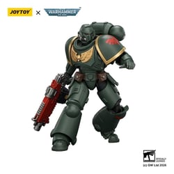 Figurine de collection - Joy Toy - Warhammer 40k - Dark Angels Intercessor 12 cm