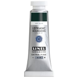 Gouache - Extra-fine - Vert olive - 541 - Lefranc Bourgeois - Linel - 14ml