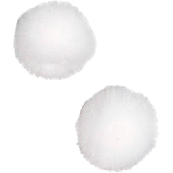 Pompons, d 20 mm, blanc, 100 pièces/ 1 Pq.
