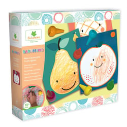 Babyssimo – maxi crayons gras theme fruits - Au Sycomore - Vert