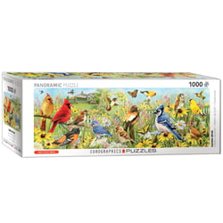 Puzzle 1000 pièces - Oiseaux de Jardin - Eurographics