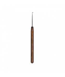 Crochets aluminium Natural manche en bois N° 2 à 5 - Prym taille n°2,5