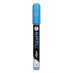Marqueur - Peinture acrylique - Bleu - Permanent - Pointe ronde 1mm - Marbel - Darwi