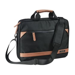 Sacoche pour pc portable 15,6 pouces noir pet recyclé Cristo