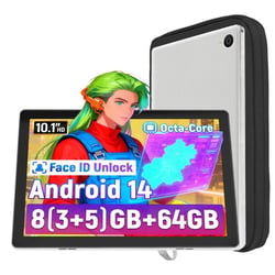 Tablette tactile KOTSREN Android 14 A523 plastique AACJG51021 blanc 10.1 pouces