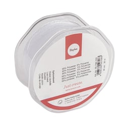 Ruban dentellé, 40mm, rouleau 20m, blanc